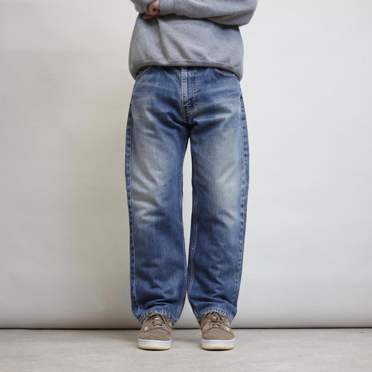 Blue Levi's 505 jeans W38L30 loose denim jeans red tab logo