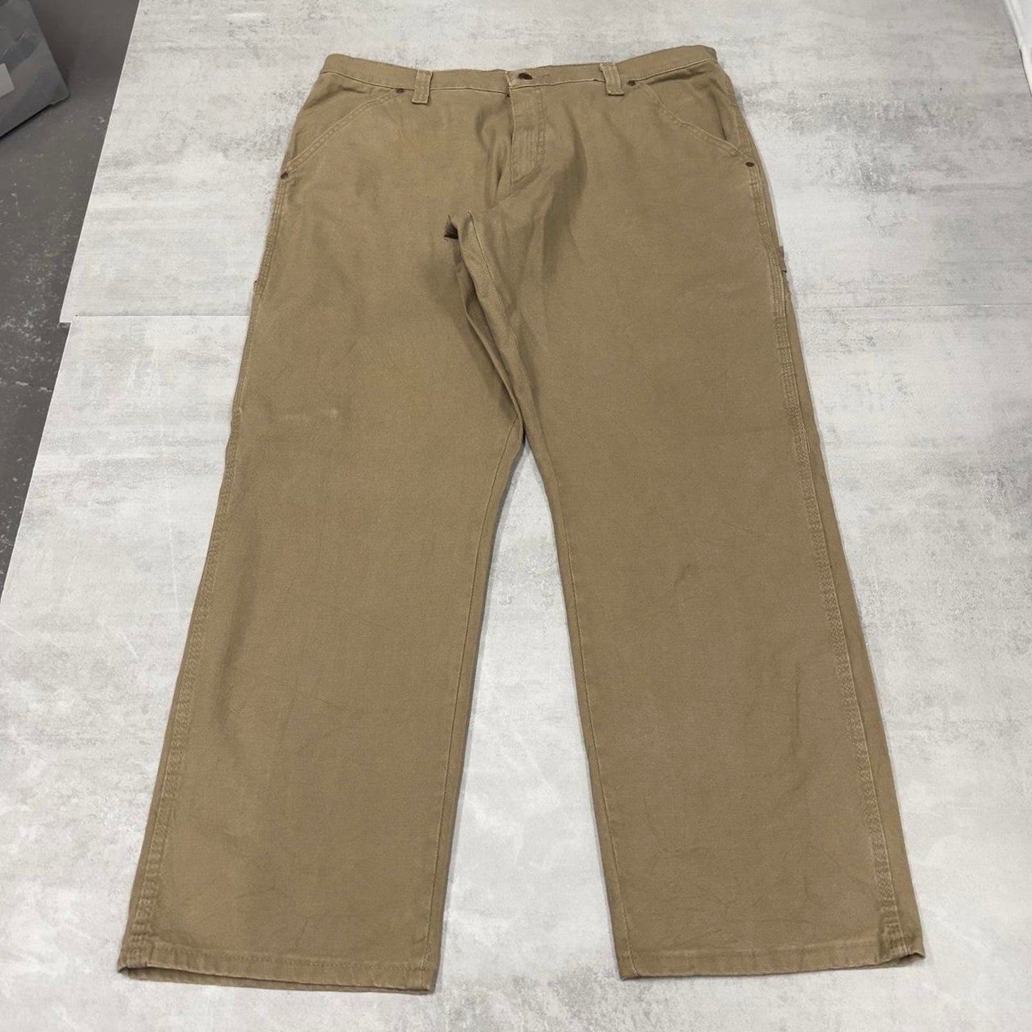 Wrangler carpenter trousers W38L30 tan loose skater style cargo pants