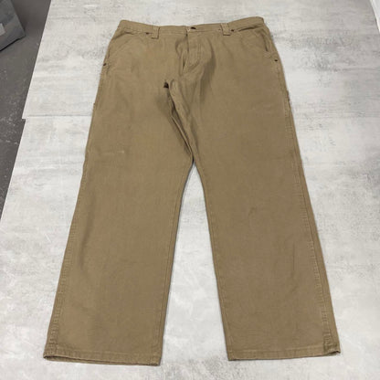 Wrangler carpenter trousers W38L30 tan loose skater style cargo pants