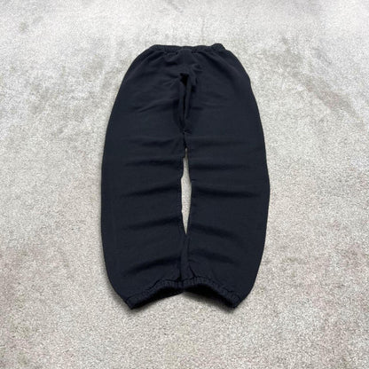 Y2k Champion sweatpants joggers Small cuffed black Straight fit embroidered tracksuit bottoms