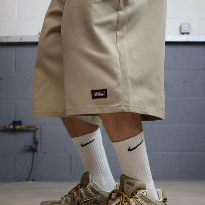 Dickies baggy chino shorts carpenter khaki Twill chino skater style shorts loose cargo