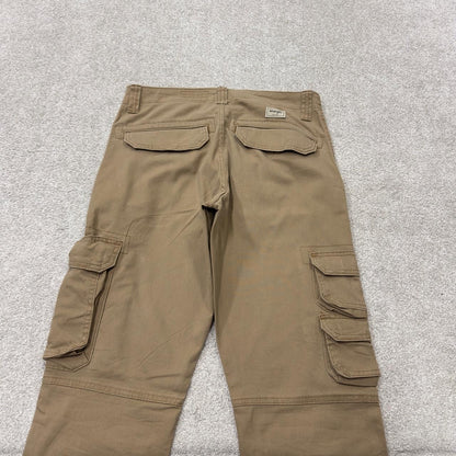 Wrangler cargo pants y2k khaki W30L30 Regular taper fit skater work pants