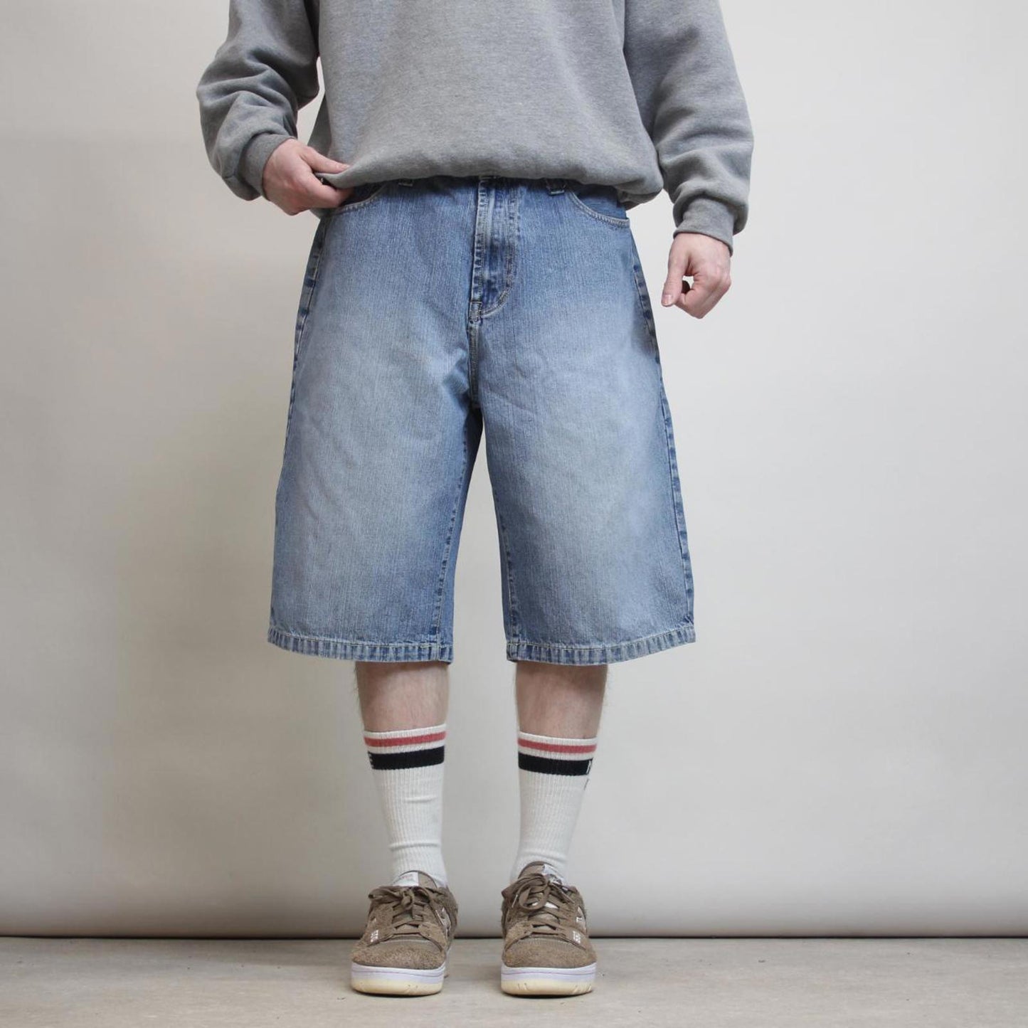 Baggy Drunknmunky jorts W34 baggy wide leg 90s style skater shorts