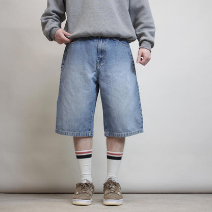 Baggy Drunknmunky jorts W34 baggy wide leg 90s style skater shorts