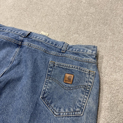 Baggy Carhartt jeans y2k blue denim Loose relaxed fit skater 2000s style workwear pants