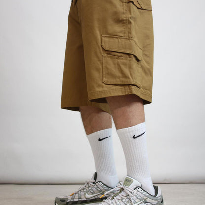 Baggy Tan Dickies cargo shorts W40