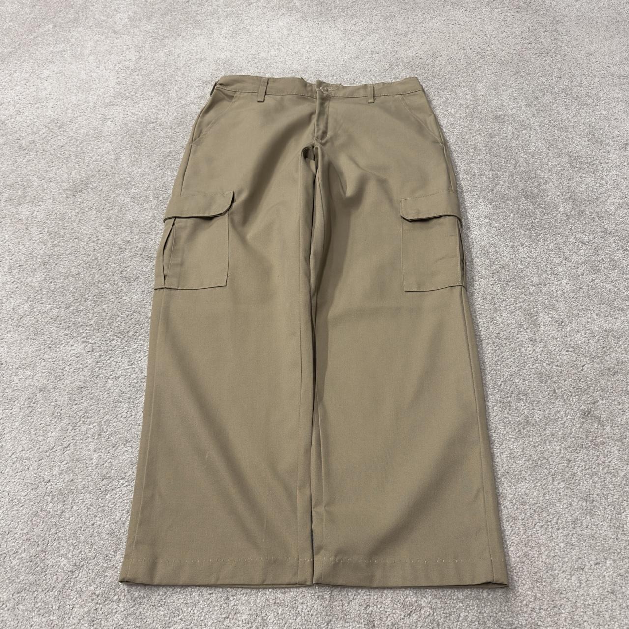 Vintage cargo pants Red Kap utility chino trousers khaki W32L30 skater style cargo work trousers