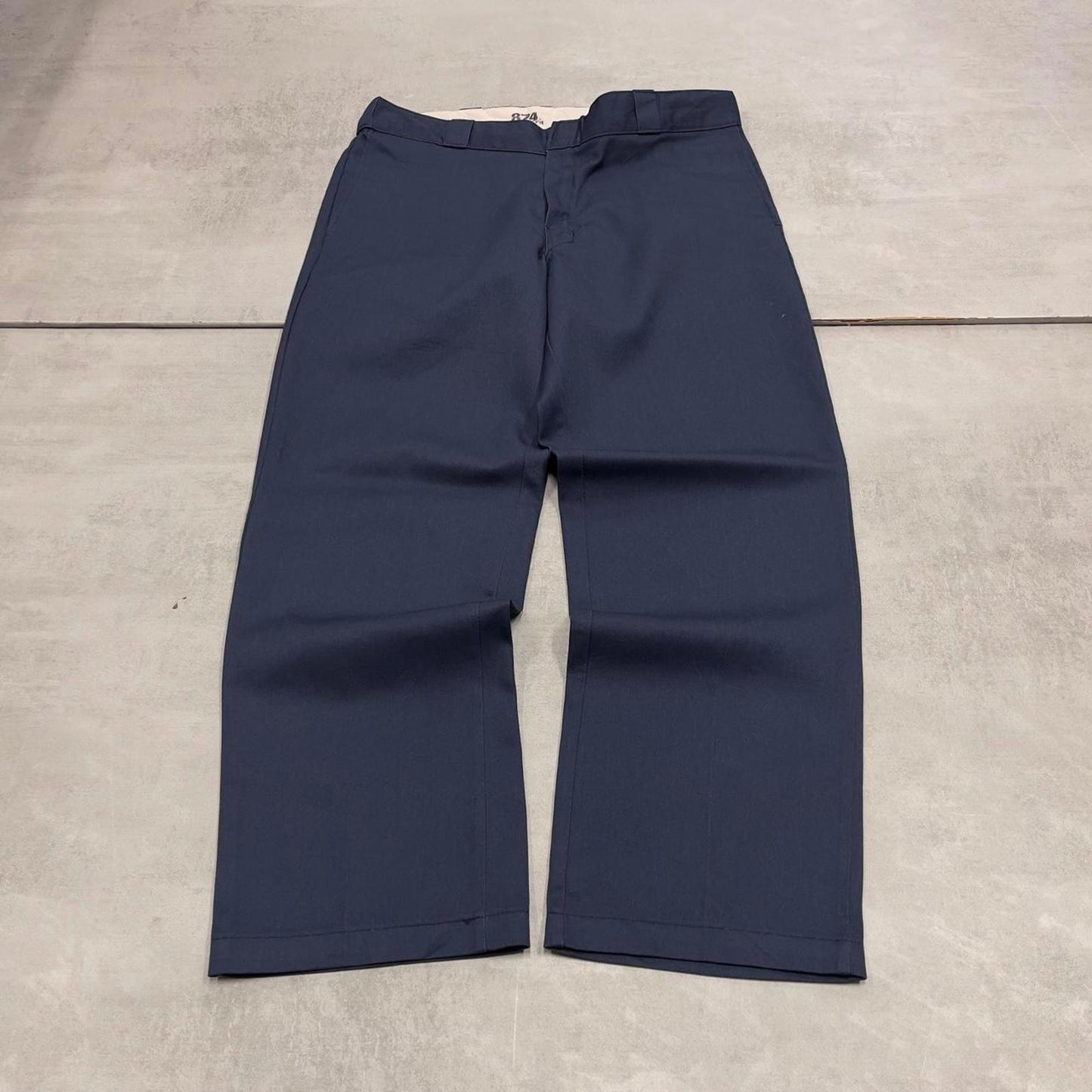 Dickies 874 Pants W36L29 navy original fit twill chino 90s style skater pants
