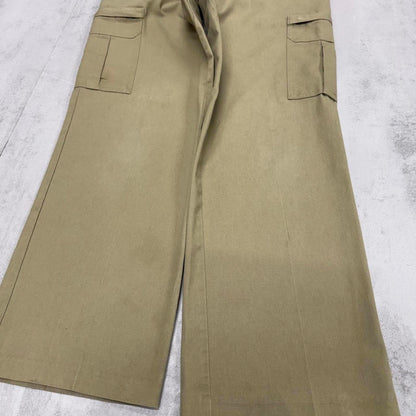 Dickies cargo trousers casual workwear W34L32 Khaki cargos y2k skater style pants utility streetwear