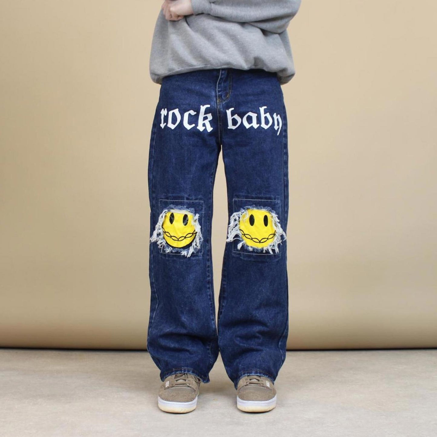 Blue Shein y2k jeans W29L29