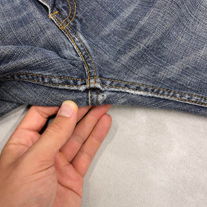 Blue Levis 505 jeans W30L32 90s style denim jeans red tab logo