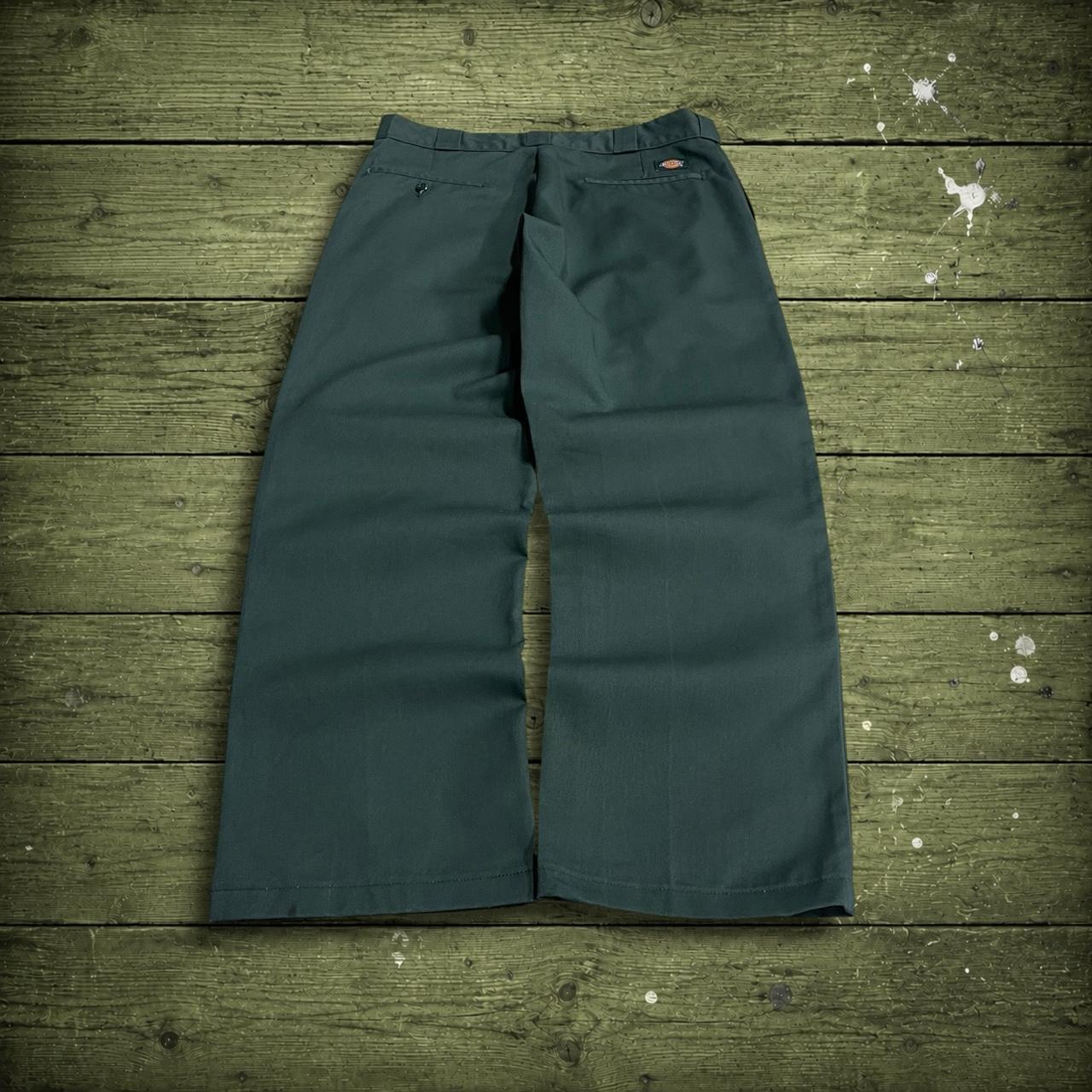Dickies 874 work pants y2k green Original fit loose chino skater style trousers
