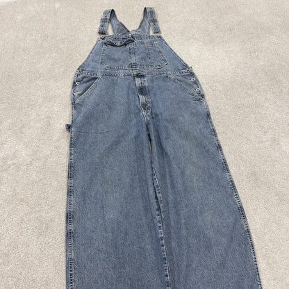 Vintage Levi’s baggy Silvertab dungarees 00s denim overalls blue