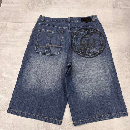Baggy G Unit denim shorts W34