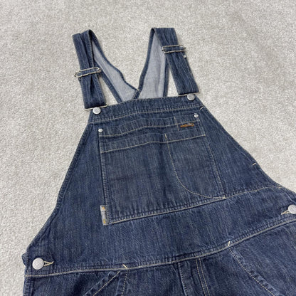 Vintage Levi’s Silvertab dungarees 00s denim overalls blue Patch and embroidered logo