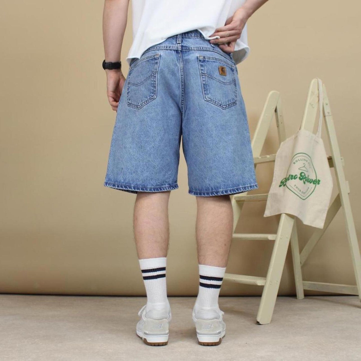 Blue Carhartt Jorts W38