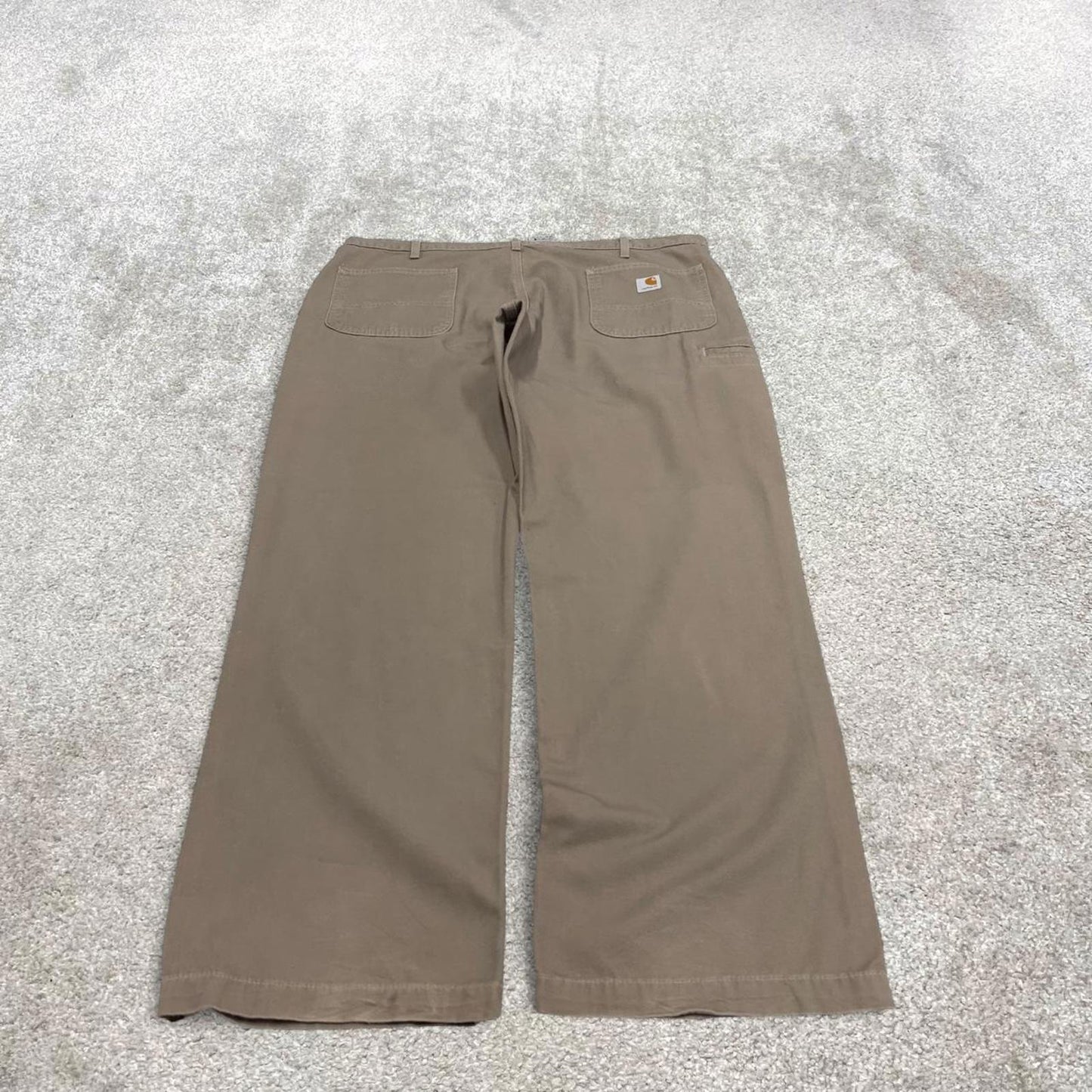 Carhartt carpenter pants W42L32 baggy khaki relaxed fit skate pants