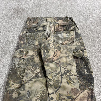 Vintage camo cargo pants y2k utility khaki King’s Realtree camouflage hunting cargos