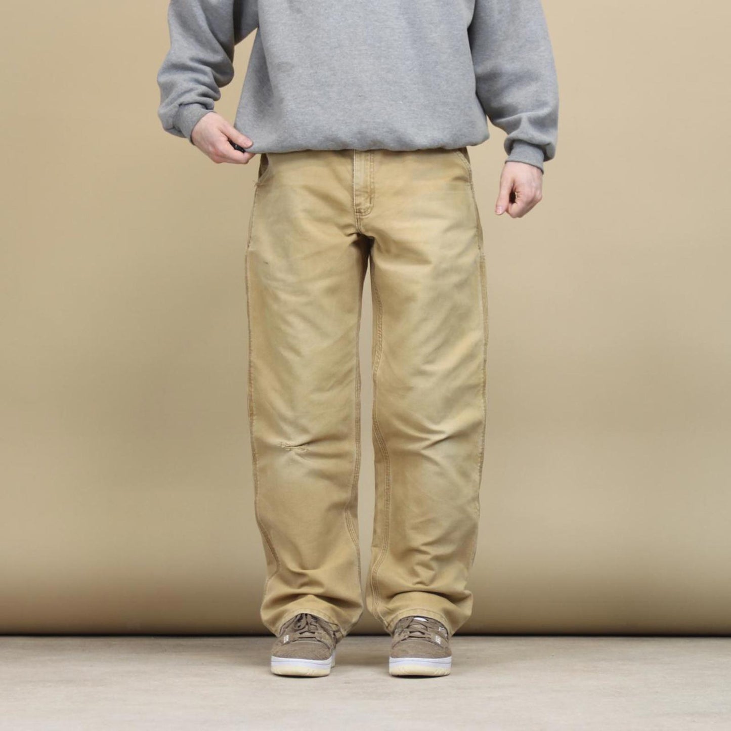 Tan Carhartt Carpenter Jeans W36L32
