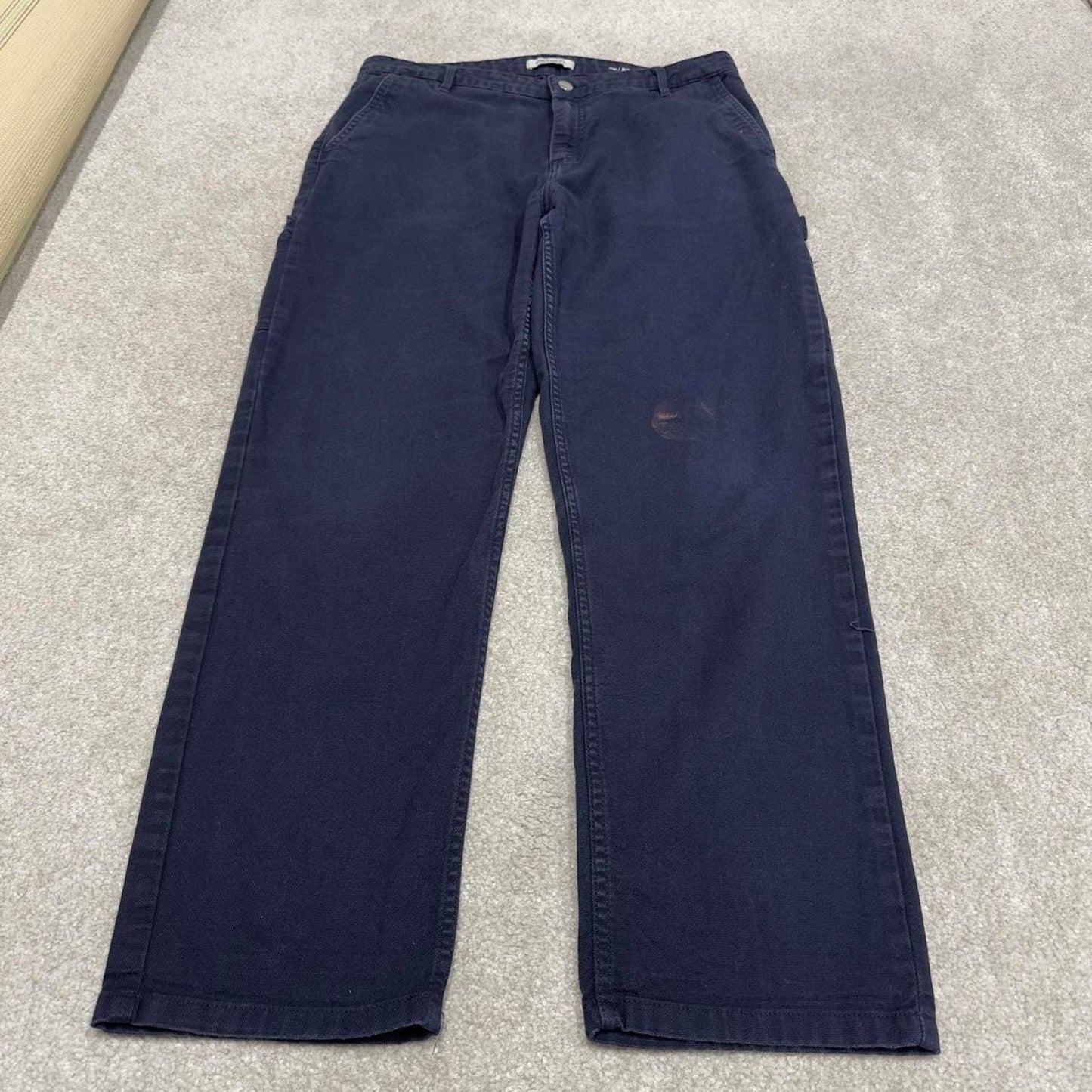 Carhartt carpenter jeans navy W34L28 90s skater style canvas cargos