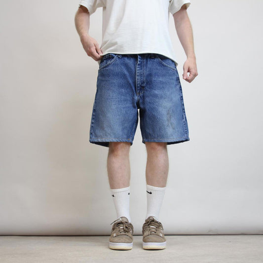 Mens blue Lee Jorts W38