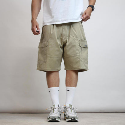 Mens baggy Wrangler cargo shorts W42