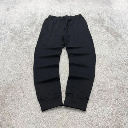 00s Y2k black Champion joggers M gym wear jogger sweatpants embroidered logo tracksuit bottoms
