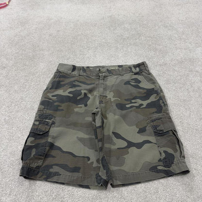 Dickies camo cargo shorts relaxed khaki Workwear skater style shorts loose leg