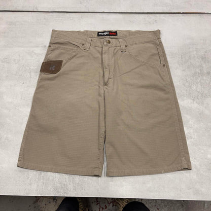 Mens baggy Wrangler carpenter shorts W35