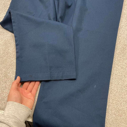 Y2K Dickies work pants faded navy Loose leg chino skater style trousers