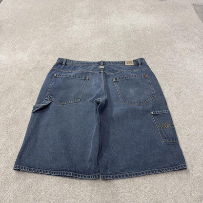 Vintage Ecko unltd baggy denim shorts blue Y2K carpenter cargo summer shorts
