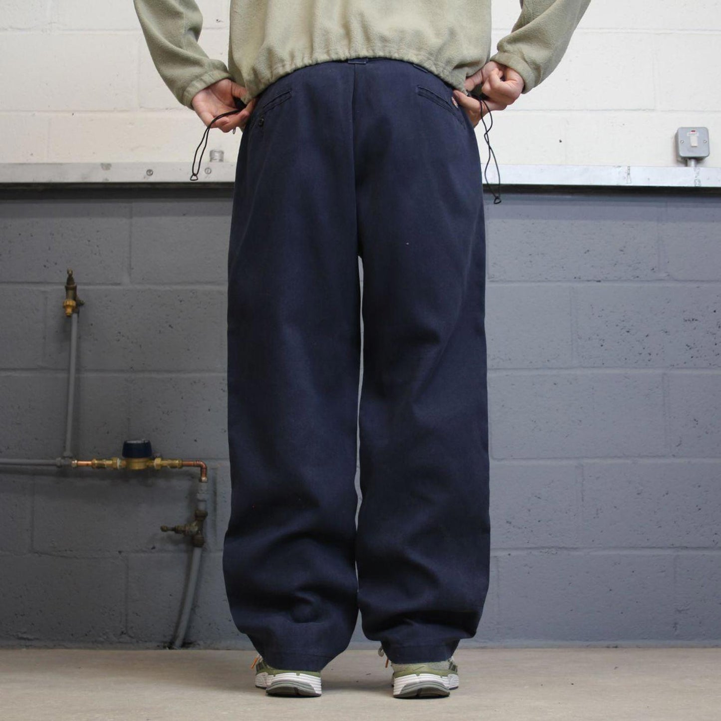00s Dickies 874 skate pants W40L32 navy 90s skater twill chino style workwear pants