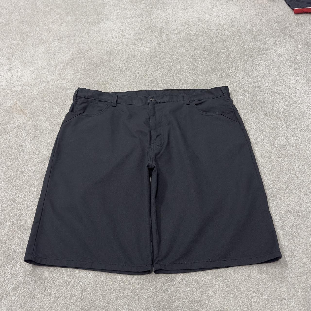 Dickies chino shorts y2k black Loose leg skater / surf shorts festival