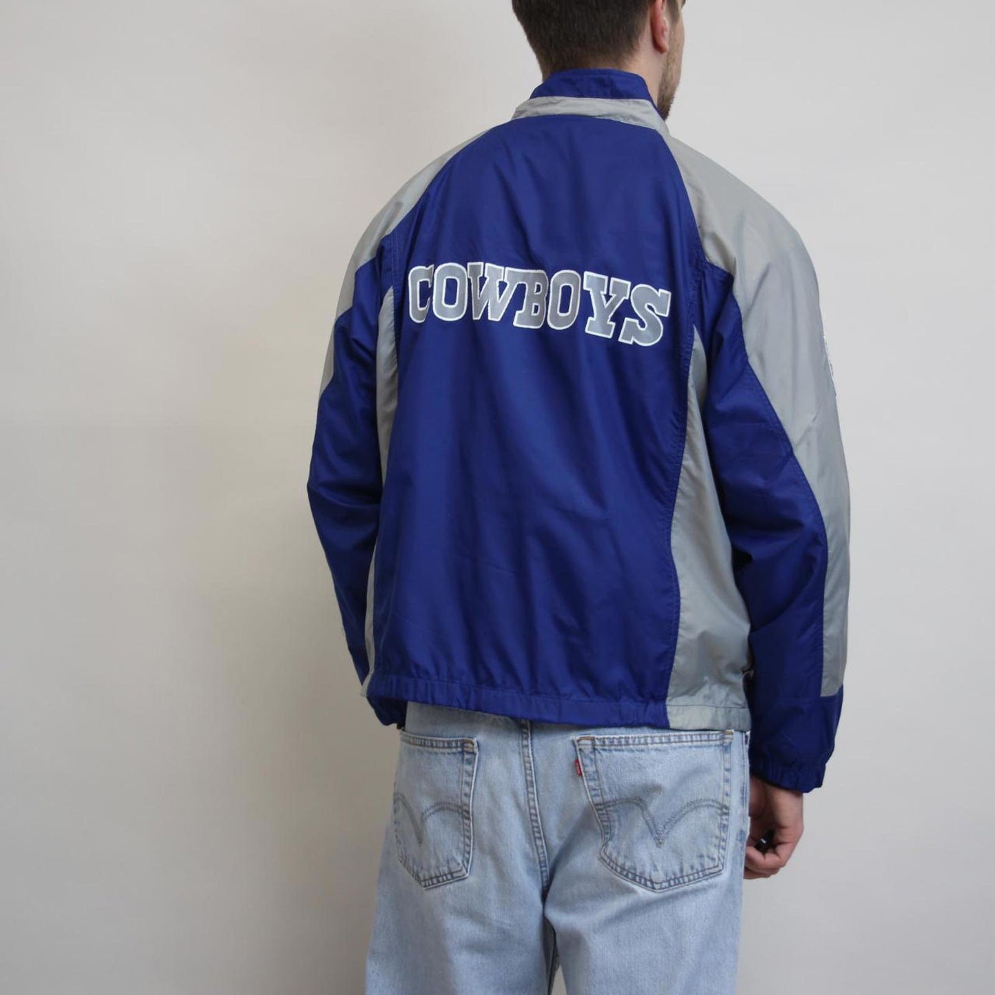 Dallas Cowboys NFL windbreaker jacket L