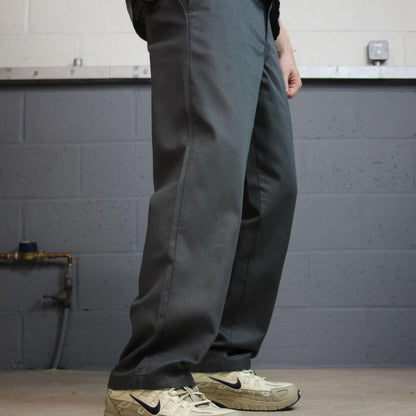Dickies 874 pants grey original fit W34L30 Twill chino style skate work trousers