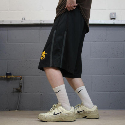 Baggy Nike sports shorts y2k long leg black Casual style comfy loose floaty summer gym shorts