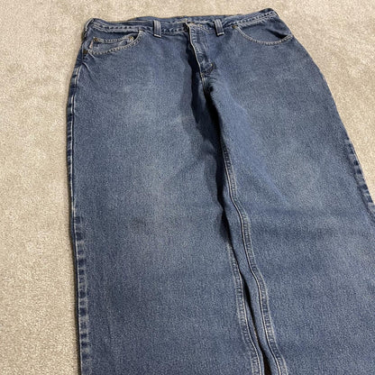 Vintage Carhartt jeans y2k denim blue Loose relaxed fit 5 pocket work pants