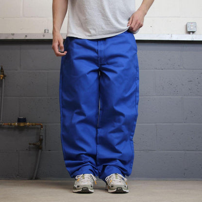 Dickies 874 work pants royal blue Original fit twill chino skate style trousers