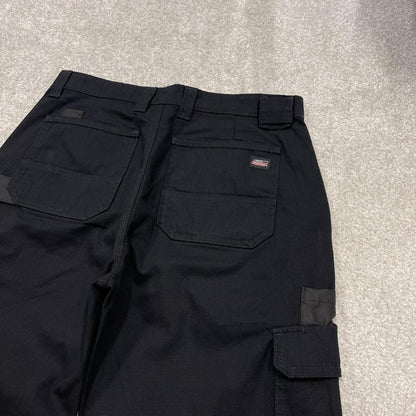 Y2k Dickies cargo work shorts black Ripstop style skater shorts loose utility