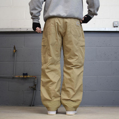 Carhartt carpenter pants W38L30 loose khaki relaxed fit skate pants
