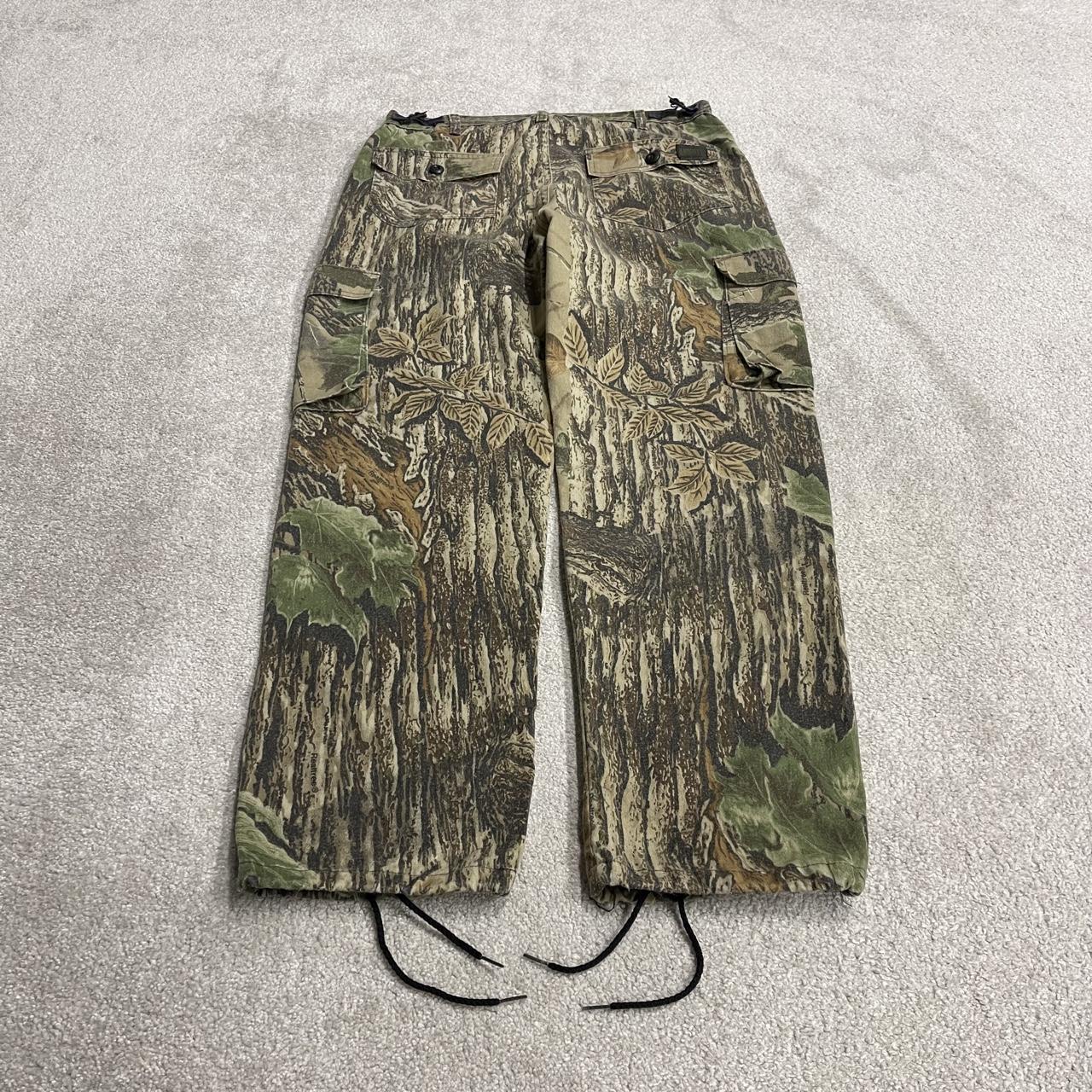 Liberty Realtree baggy camo cargo pants khaki Loose camouflage Y2K hunting utility trousers