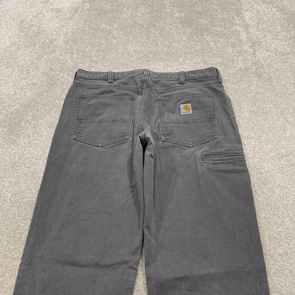 Carhartt carpenter jeans relaxed fit grey Loose canvas skate style workwear cargo pants
