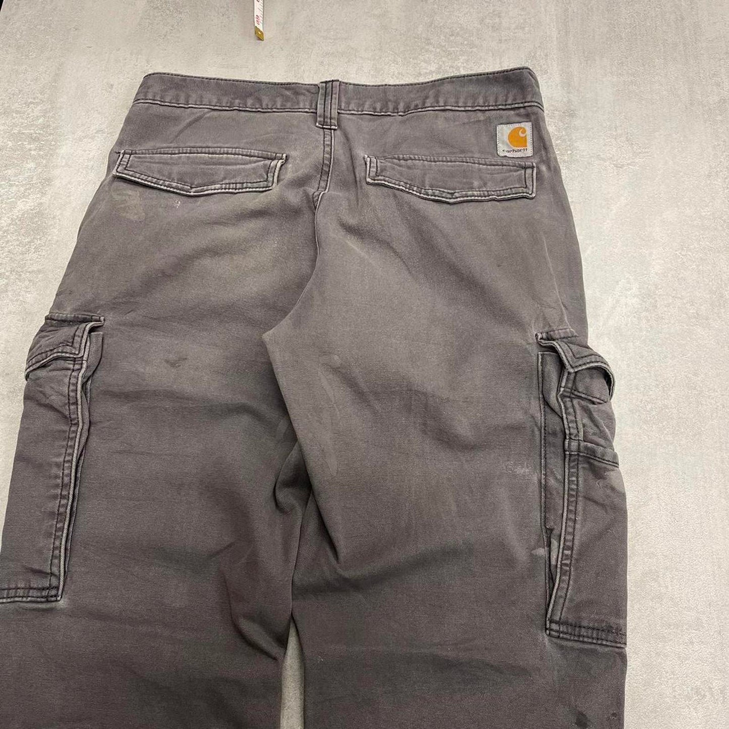 Grey Carhartt cargo trousers W30L28
