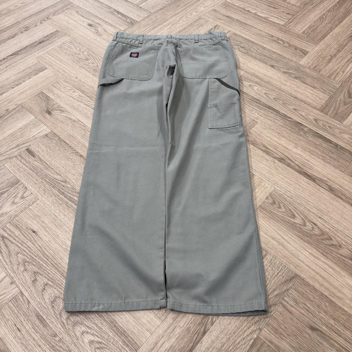 Vintage Wrangler carpenter jeans y2k Loose fit utility workwear cargo skate trousers