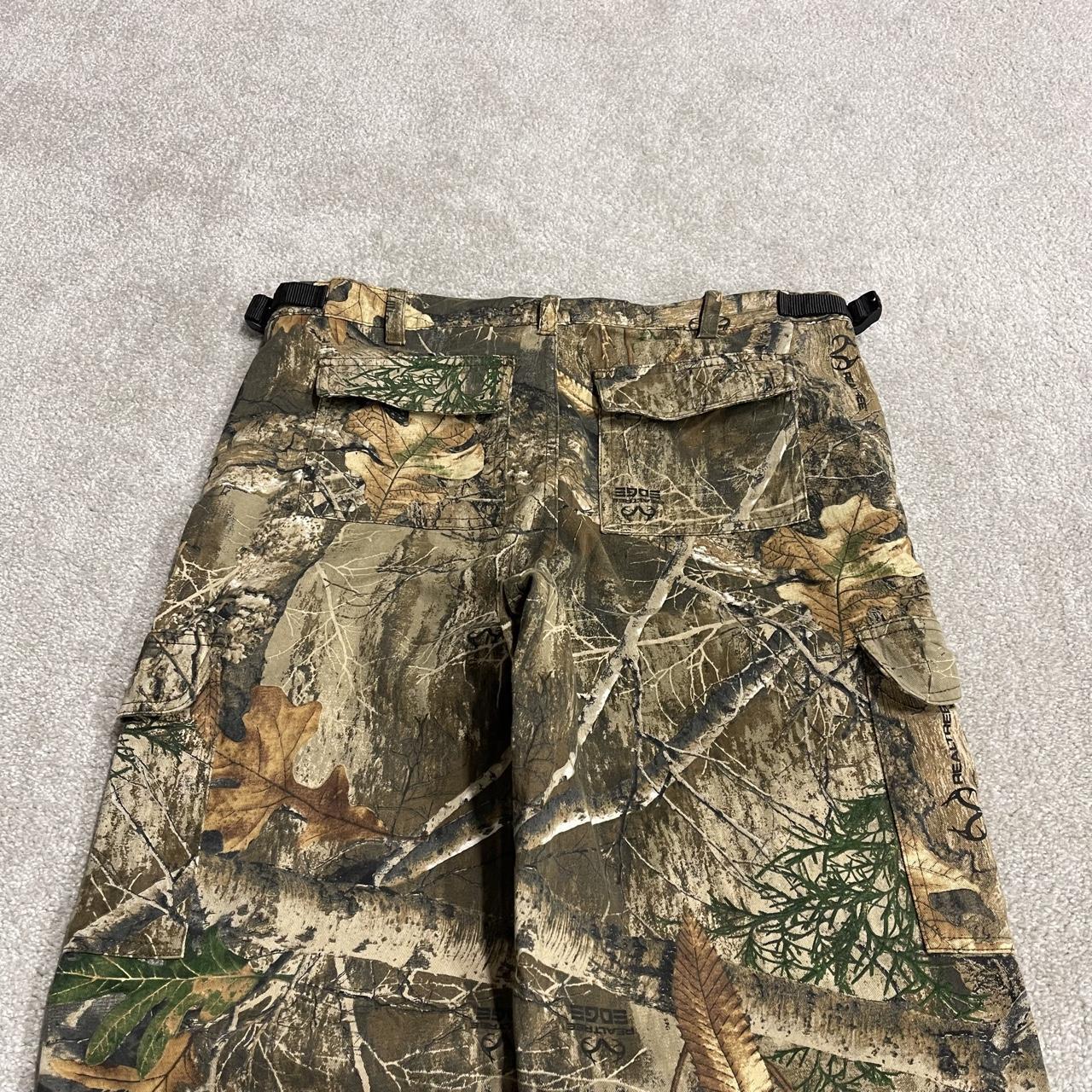 Vintage camo cargo pants y2k utility khaki Habit Realtree camouflage hunting cargos