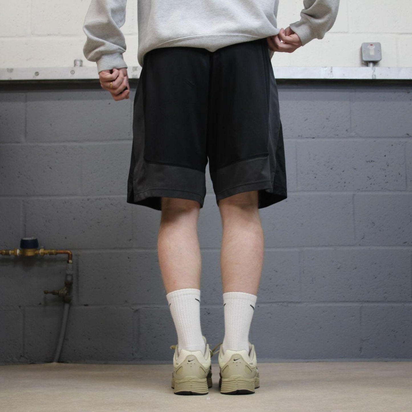 Nike sports shorts y2k loose black Casual style comfy loose floaty summer gym shorts