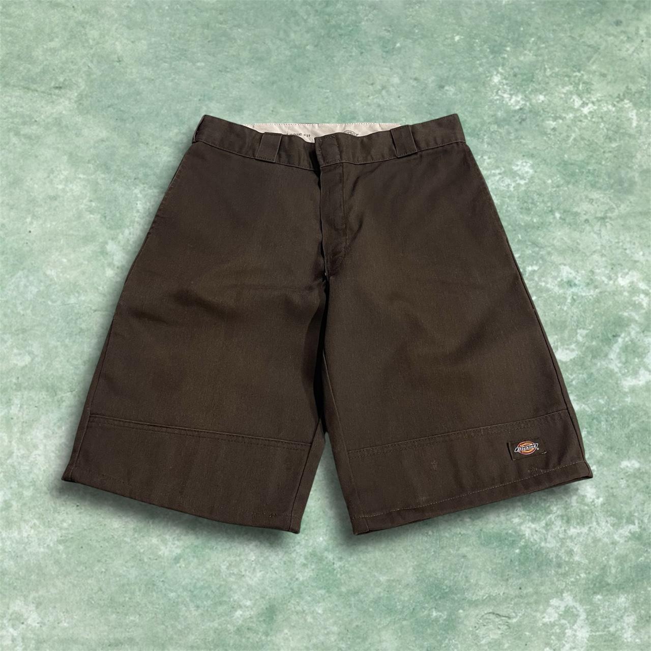 Brown Dickies carpenter shorts Y2K skater Loose surf style cargo chino summer shorts