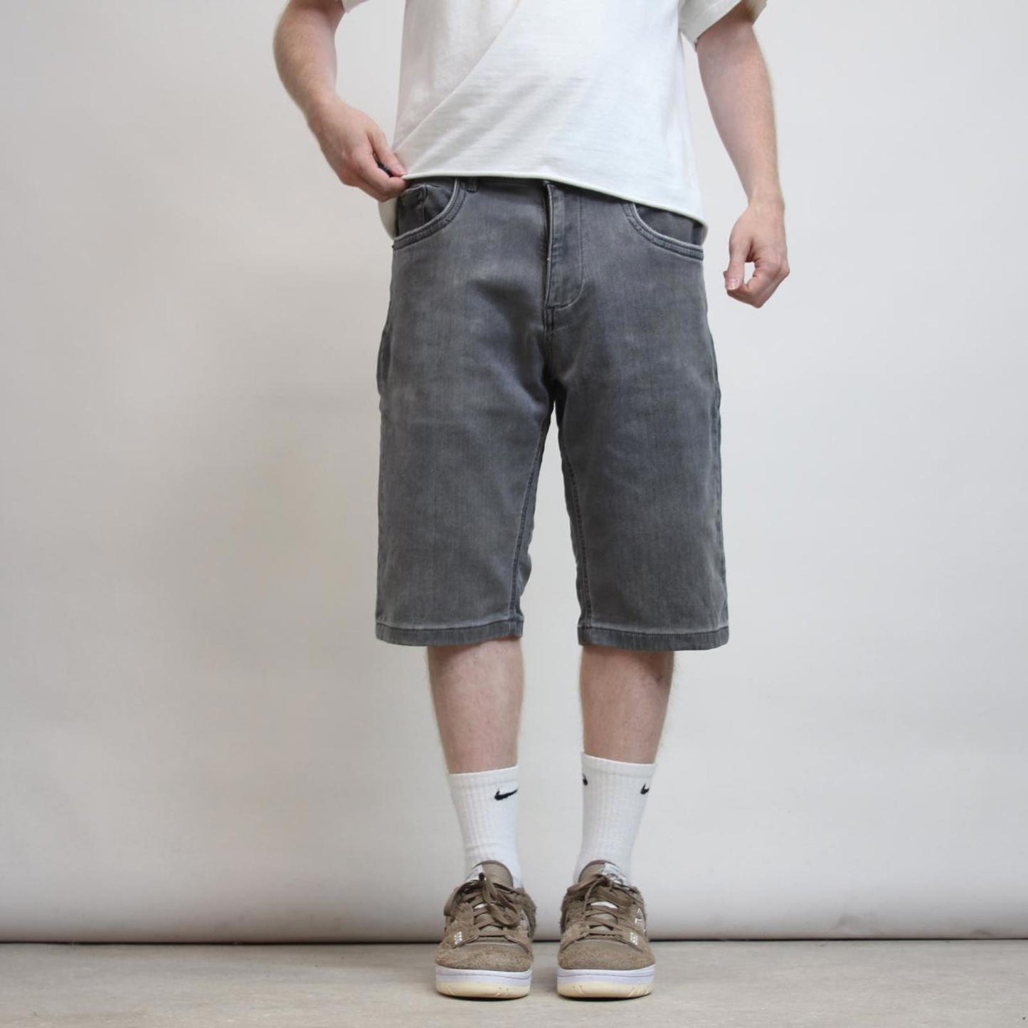 Mens Point Zero Denim Jorts W34