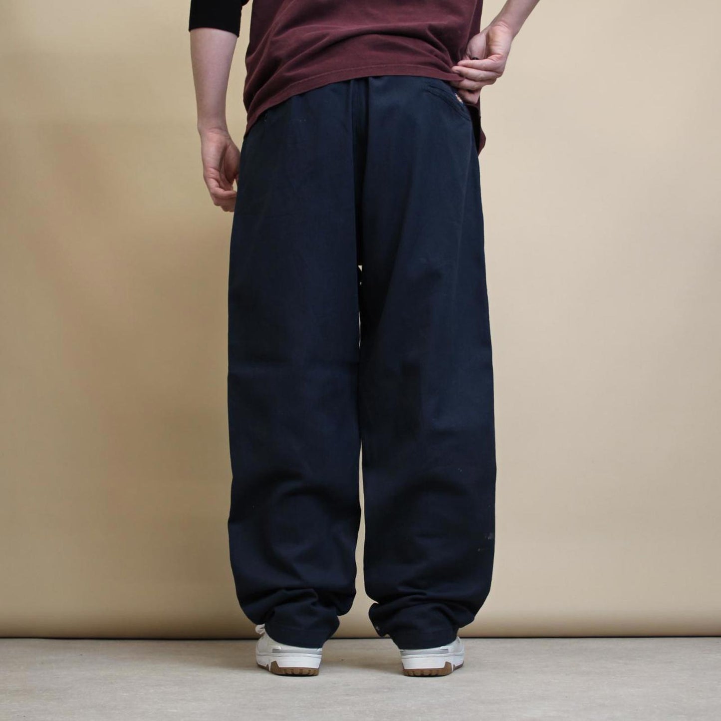 Navy Dickies 874 pants W44L32 twill style chino trousers skate style