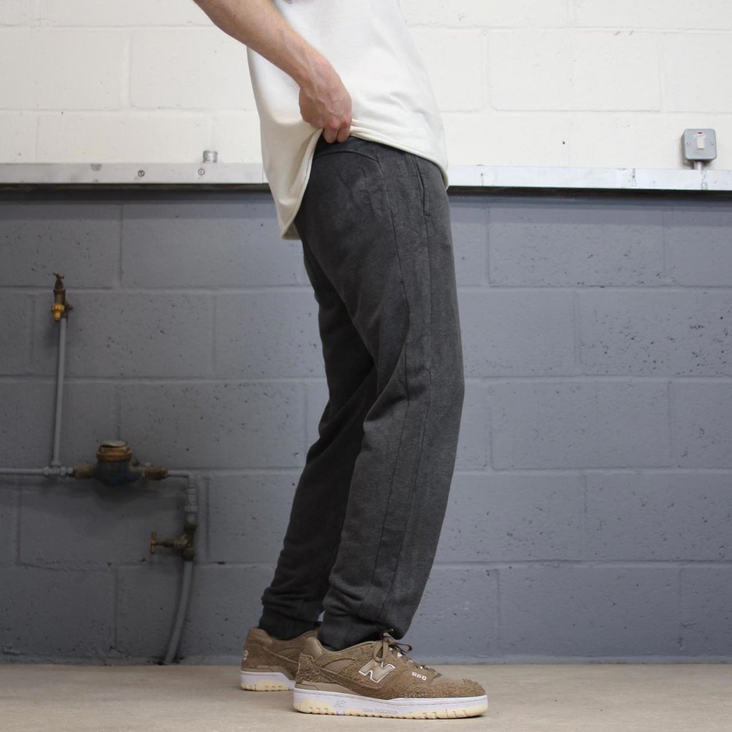 Y2k Grey Puma joggers M